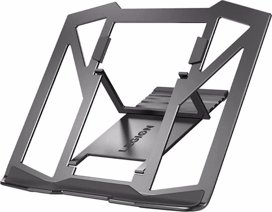 Legion, Lenovo Legion Laptop Stand, Laptop Holder Riser Computer Stand, Adjustable Aluminum Foldable Portable Notebook Stand, Compatible with MacBook Air Pro, HP, Lenovo, Dell, More 10-17 Laptops and Tablets