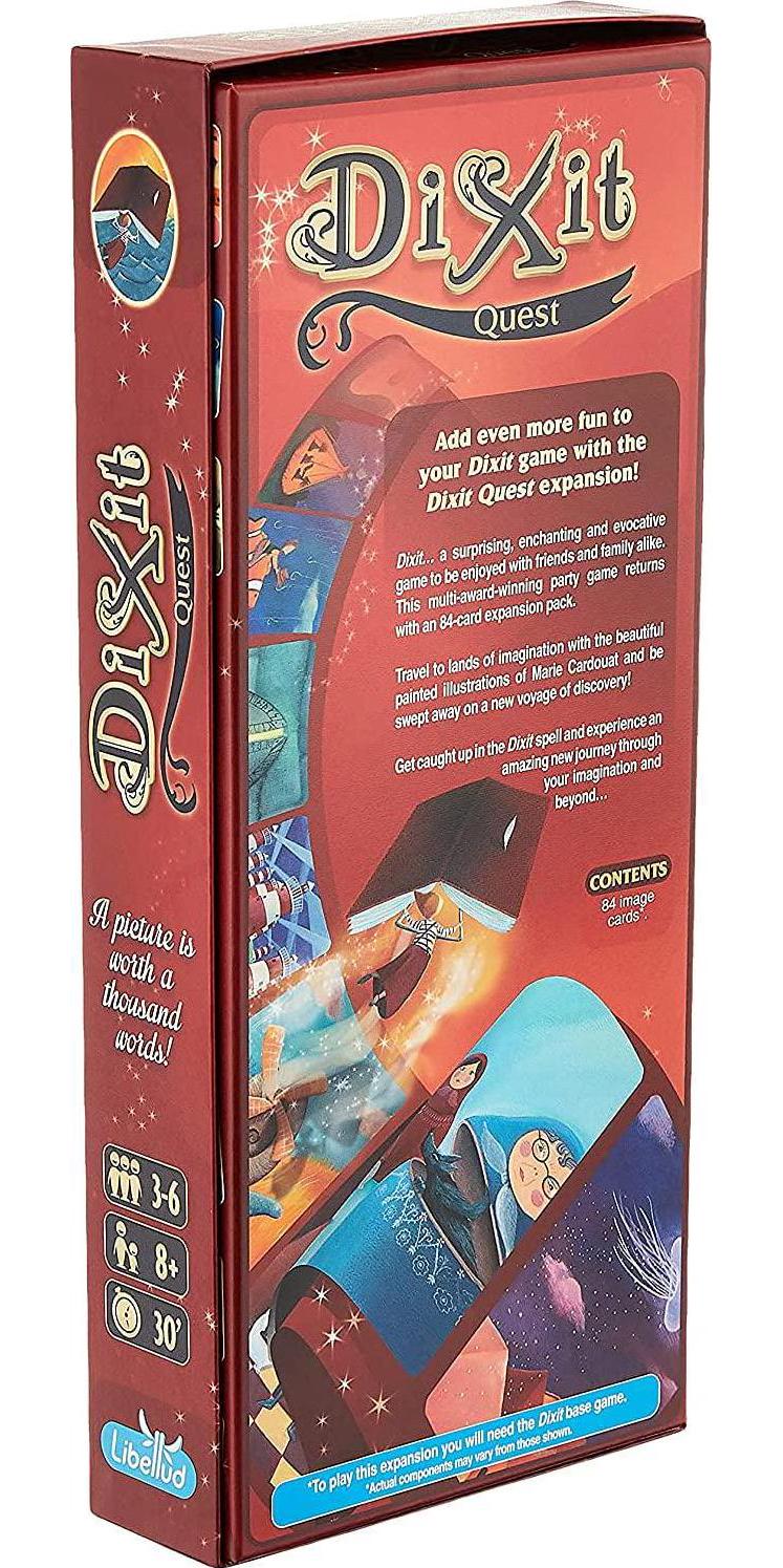 Fantasy Flight Games, Libellud DIX02 Dixit: Quest Expansion Board Game