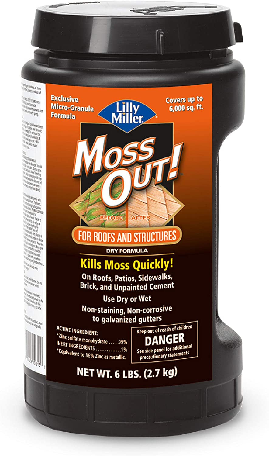Lilly Miller, Lilly Miller Moss Out for Roofs and Structures,6Lb