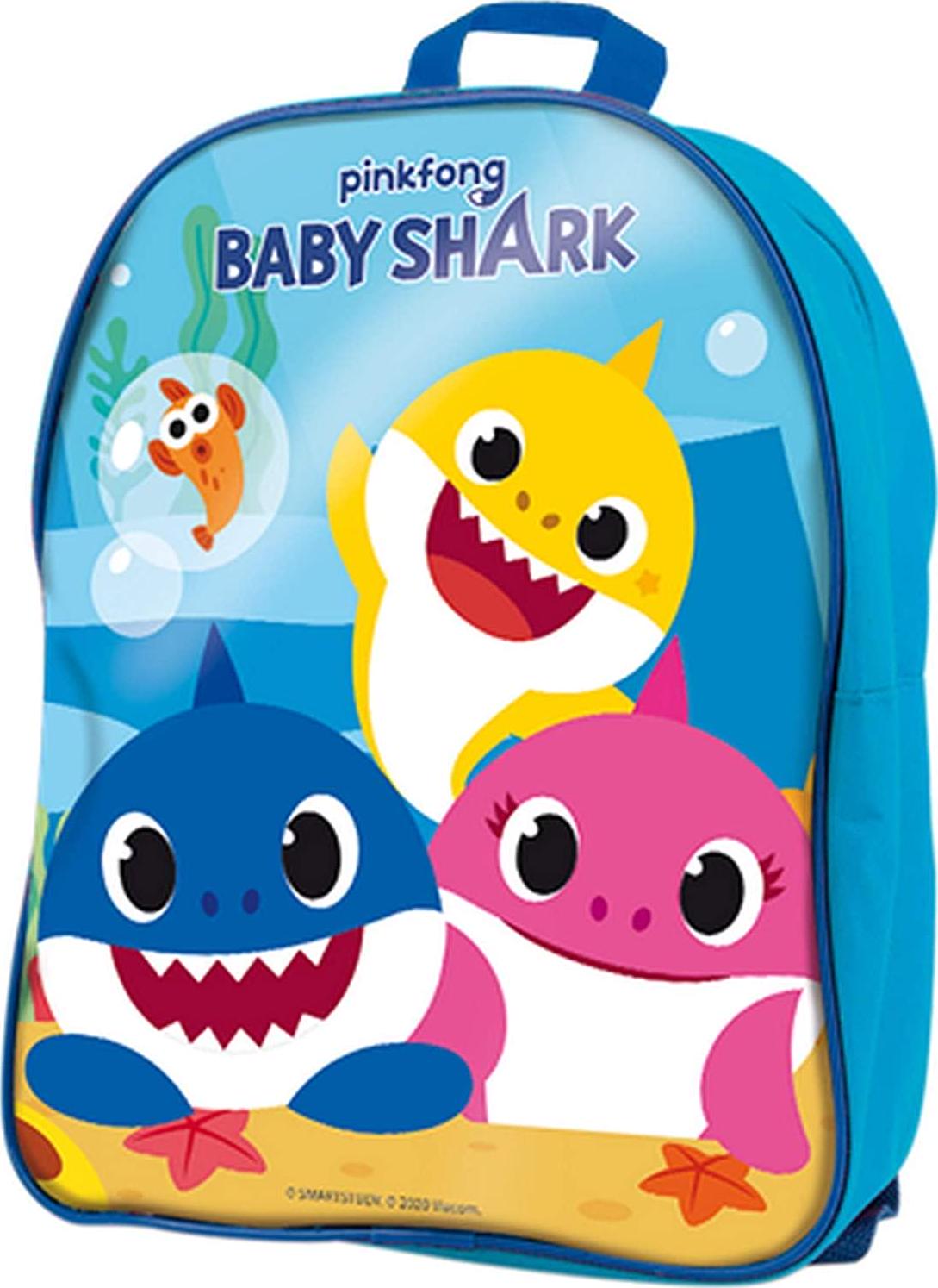 Lisciani, Lisciani 1st Age Games Shark Backpack Baby Block 36 PCS 83770, Multicolors