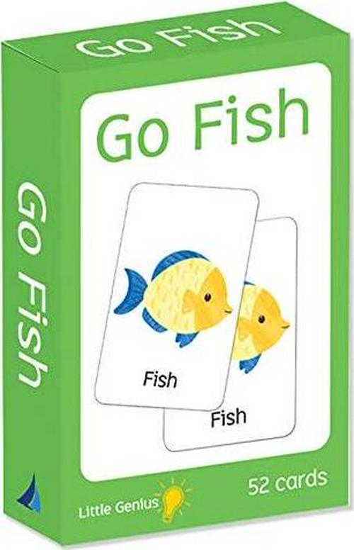 by Lake Press (Compiler), Little Genius Flashcards Go Fish
