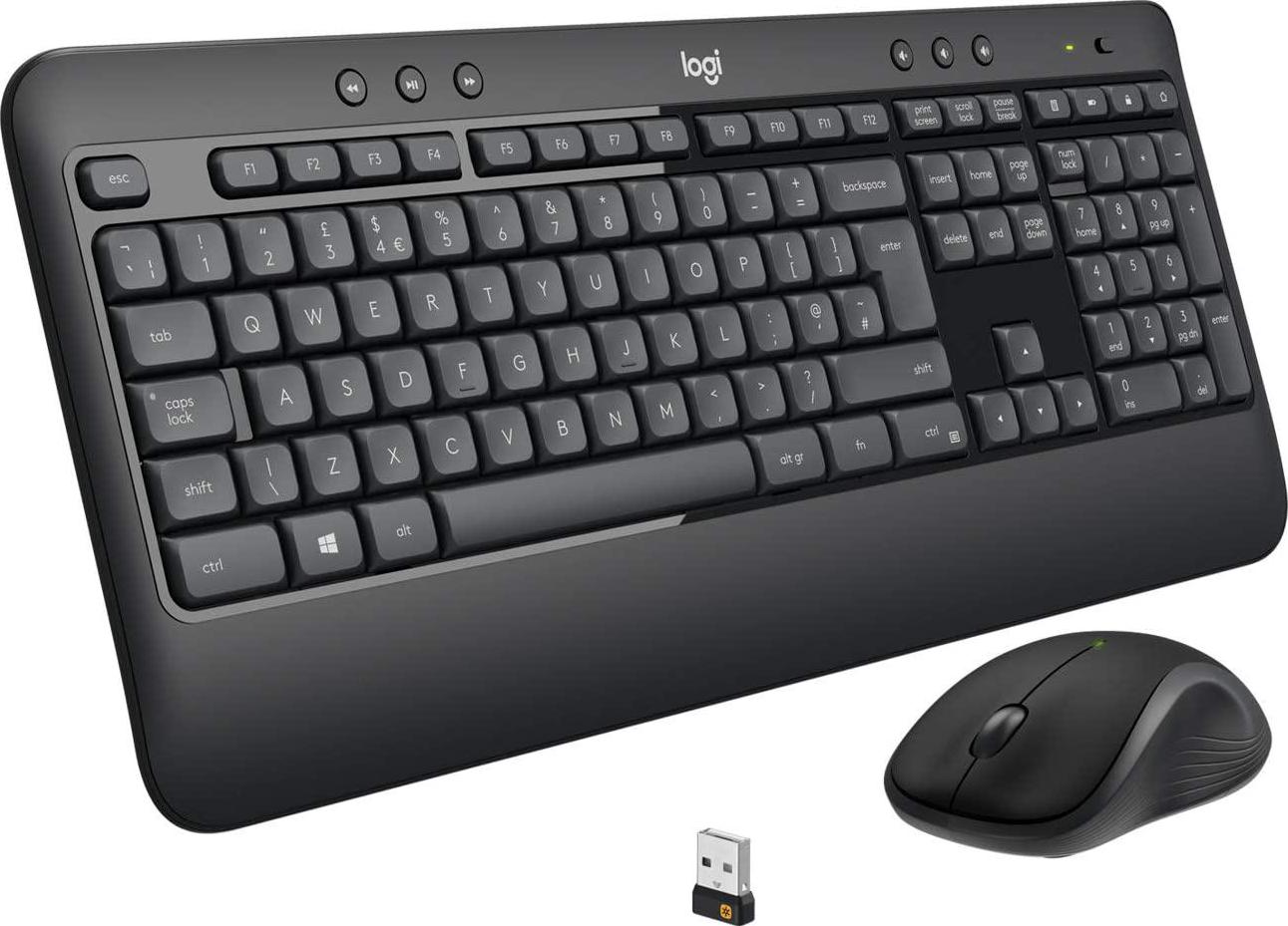 Logitech, Logitech MK540 Combo of Wireless Keyboard and Mouse