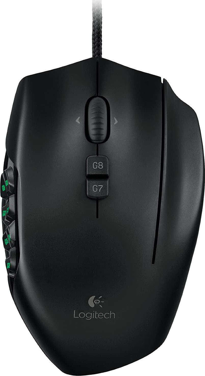 Logitech, Logitech MMO Gaming Mouse G600, Black