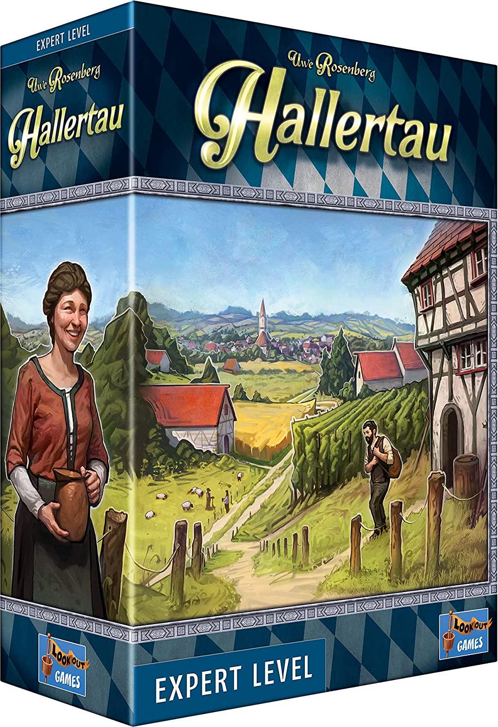 Lookout Games, Lookout Games Hallertau: Lead a Small Town, Grow Hops, Improve workshops, and Raise Wealth to Develop Further, Mixed Colour, LK0120