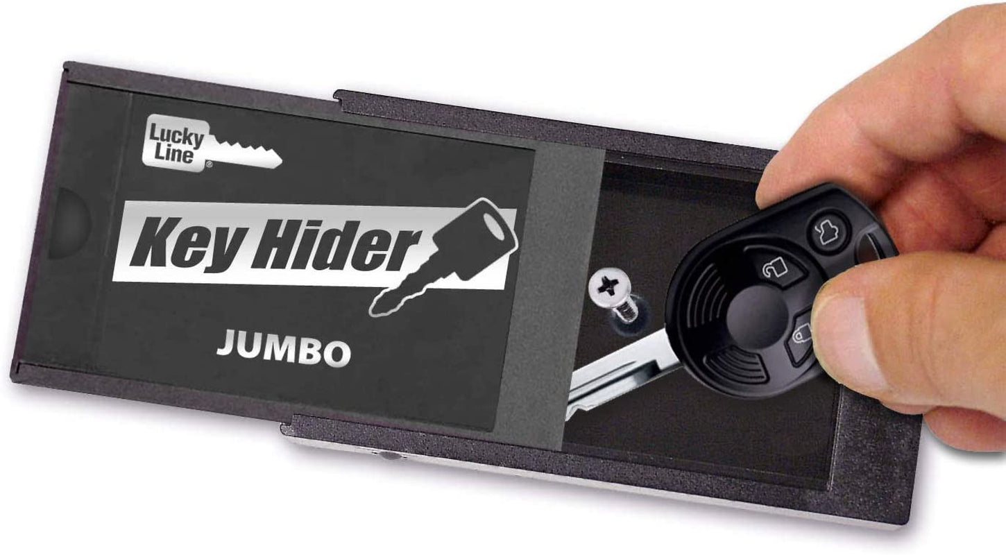 Lucky Line, Lucky Line Jumbo Magnetic Key Hider, Case Holder for Larger Keys and Transponders (91501)