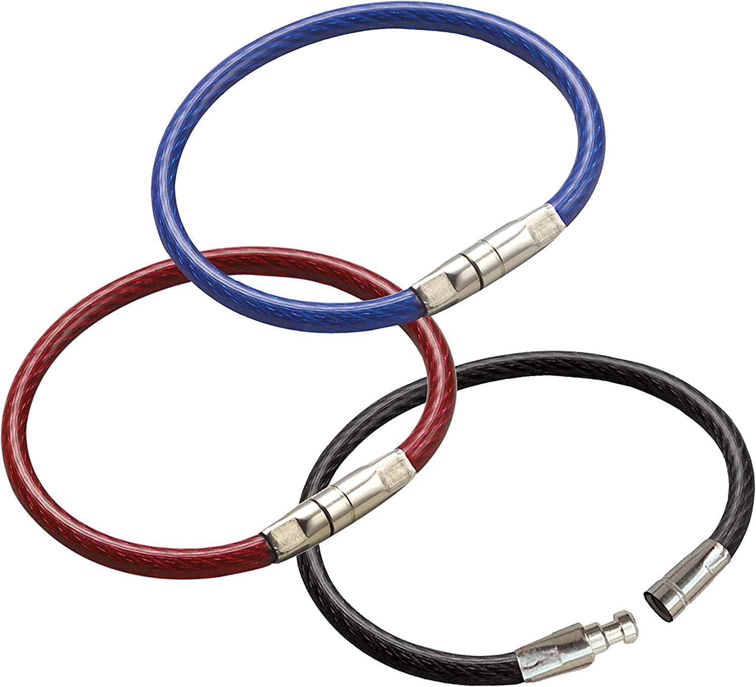 Lucky Line, Lucky Line Locking Cable Ring, 25 Pack, Assorted (80800)