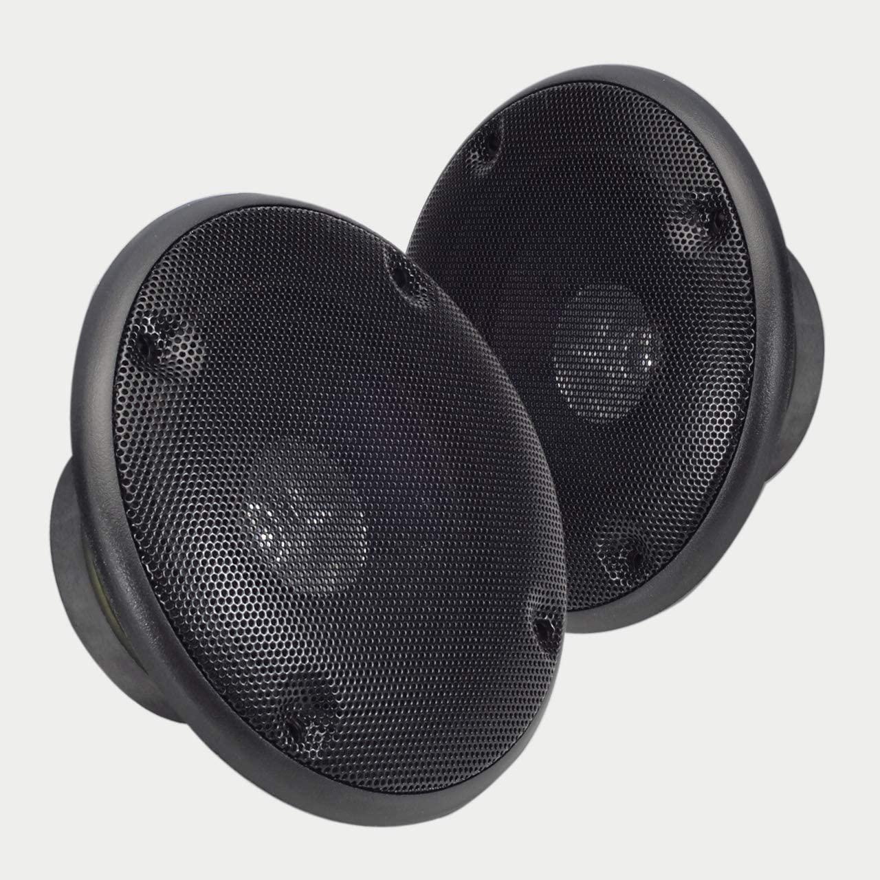 Magnadyne, MAGNADYNE AS590B 4 INCH Black Dual Cone Speaker Sold AS A Pair (Includes Grill and Mount Screws)