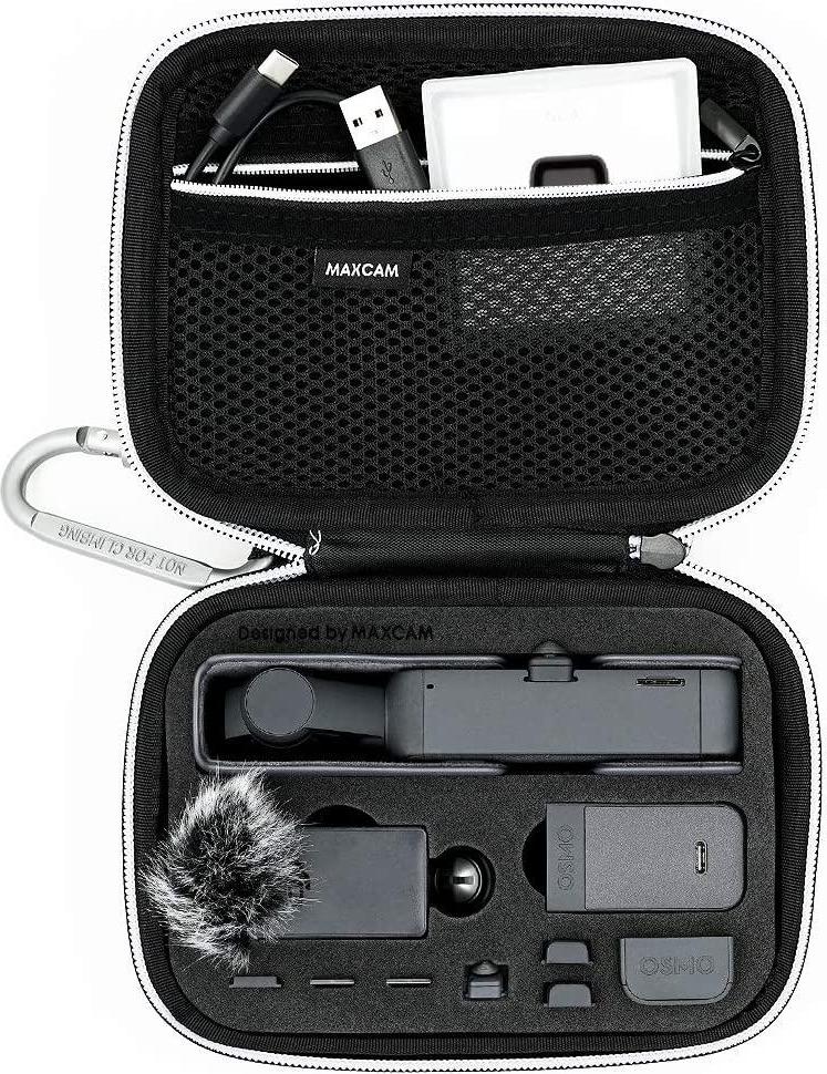 MAXCAM, MAXCAM Carrying Small Case Compatible with DJI Pocket 2 Creator Combo (Pocket 2 and Accessories are NOT Included)