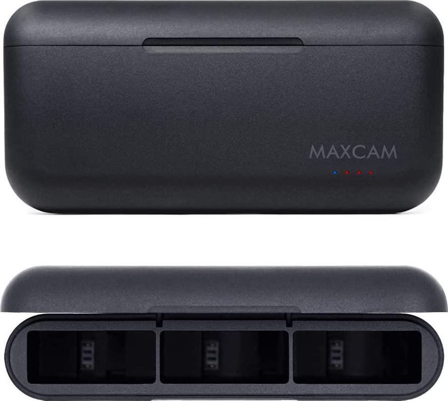 MAXCAM, MAXCAM Power Triple Battery Charger for GoPro HERO10/HERO9 Black