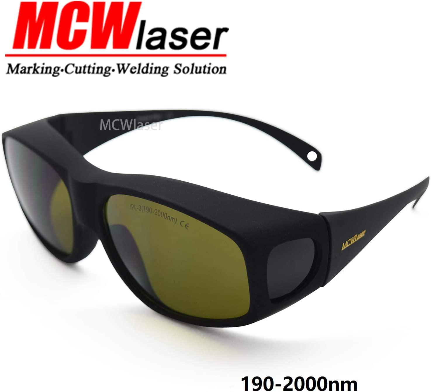 MCWlaser, MCWlaser IPL Laser Safety Glasses 190nm-2000nm Eye Protection Goggle For Hair Removal Laser Cosmetology Photon Light Beauty Type EP-20 Style 9