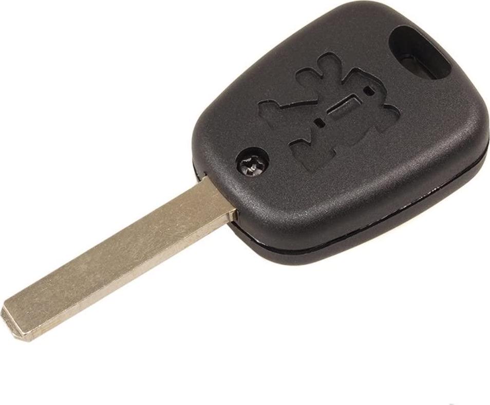 Maclean, Maclean MC105 for Peugeot 106, 207, 307, 406 Remote Key Fob Case Shell Uncut Blade 2 Button