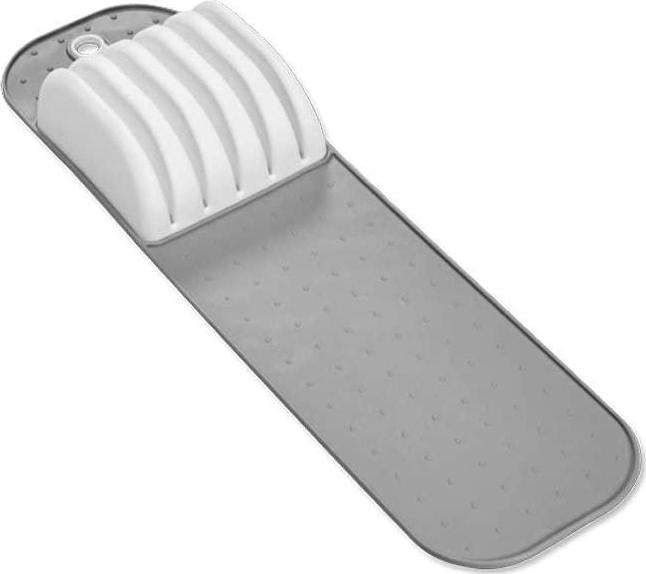 Madesmart, Madesmart Small in-Drawer Knife Mat Grey/White