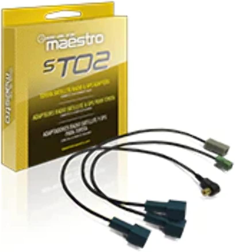 Maestro, Maestro Acc-SAT-TO2 Sat Radio and GPS Antenna adaptors for TO2 Vehicles