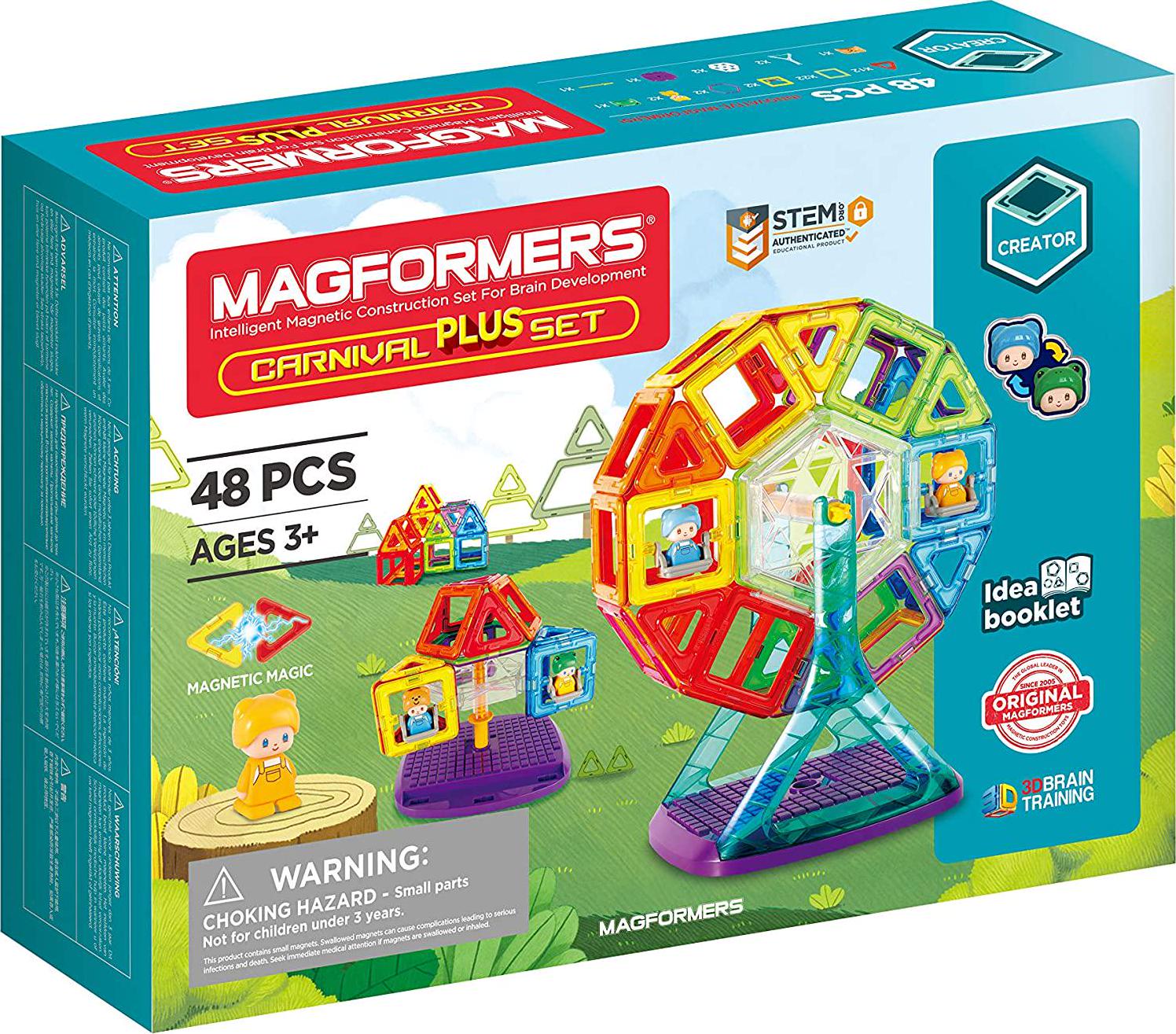 Magformers, Magformers Carnival Plus 48 Piece Set