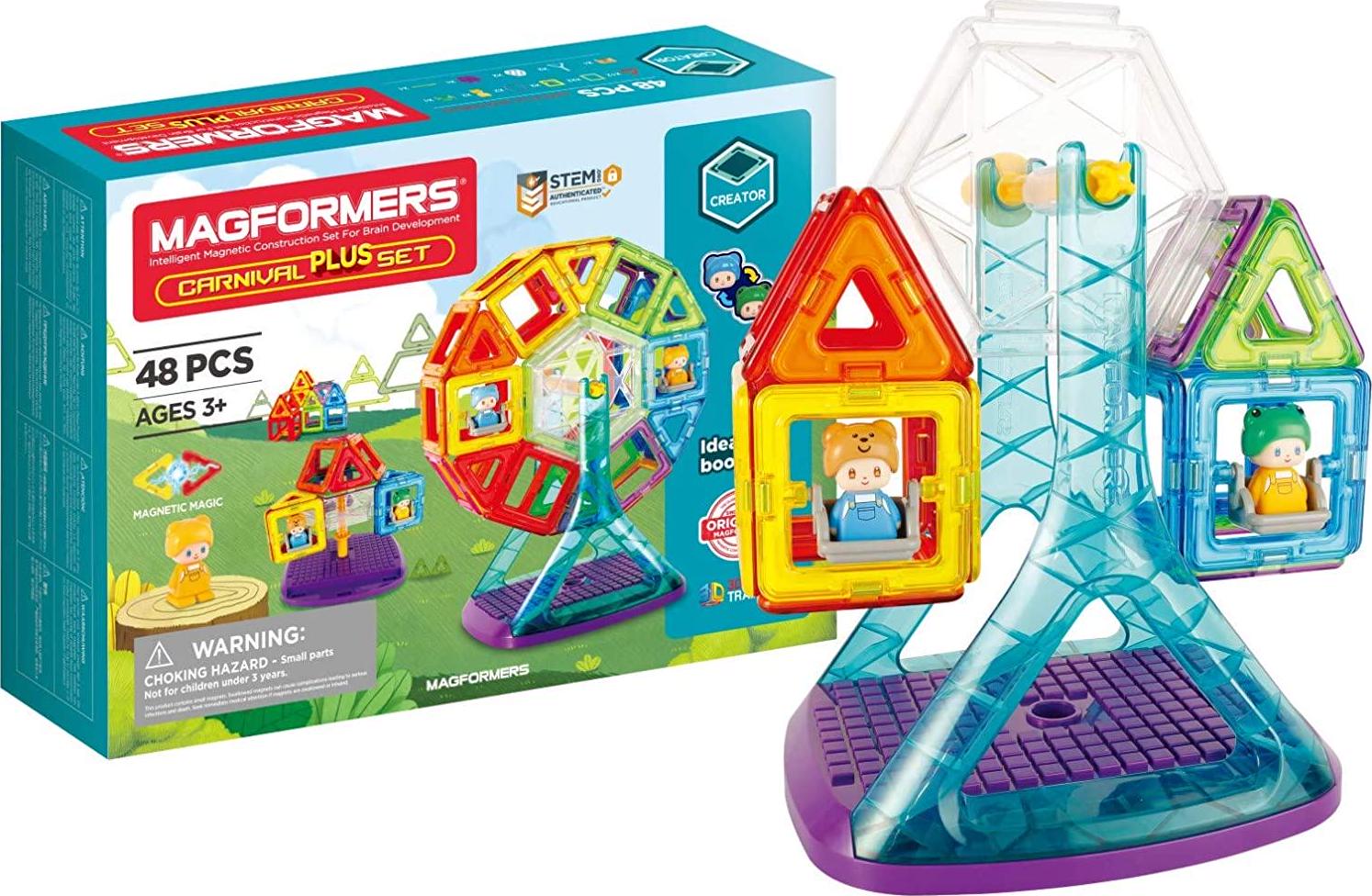 Magformers, Magformers Carnival Plus 48 Piece Set