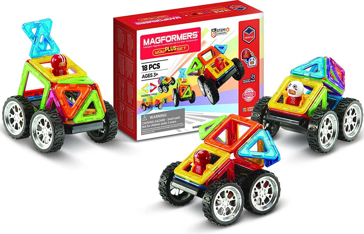 Magformers, Magformers Wow Plus 18 Piece Set