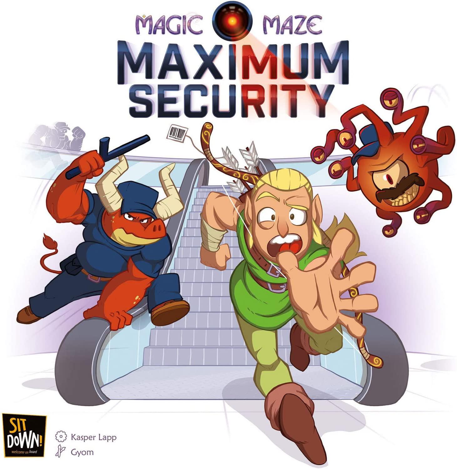 Sit Down, Magic Maze Maximum Security (Expansion) Board Game