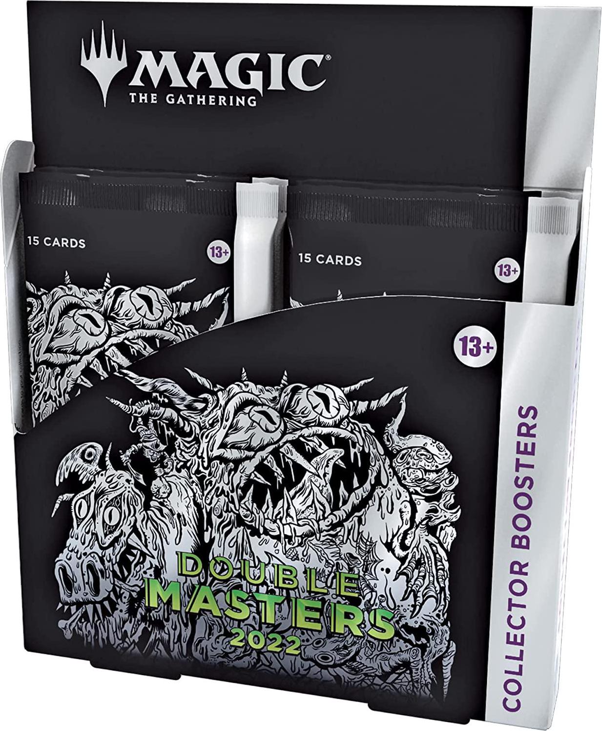 Magic The Gathering, Magic: The Gathering Double Masters 2022 Collector Booster Box | 4 Packs (60 Magic Cards)