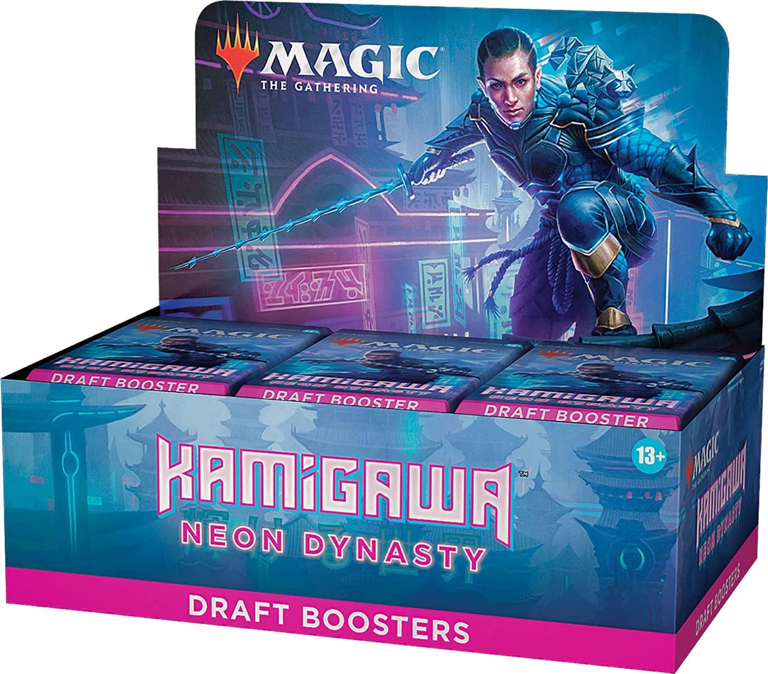 Magic The Gathering, Magic The Gathering Kamigawa: Neon Dynasty Draft Booster Box, 36 Packs