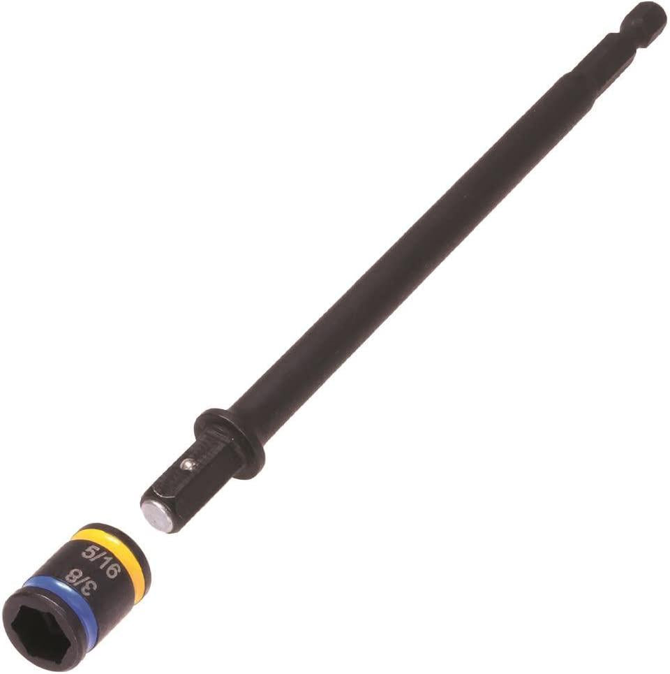 MALCO, Malco 5/16 and 3/8 x 4 Dual Sided Hex Driver~ Cleanable, Reversible, Magnetic. Easy to Clean- MSHXLC1