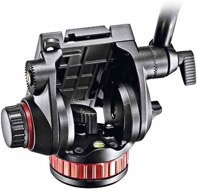 Manfrotto, Manfrotto 502 MVH502AH Fast Fluid Video Head with Flat Base, Black
