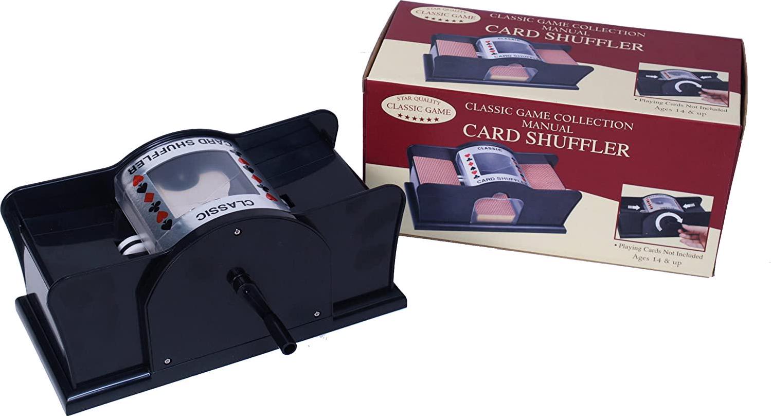 Classic Game Collection, Manual Card Shuffler(Discontinued by Manufacturer)