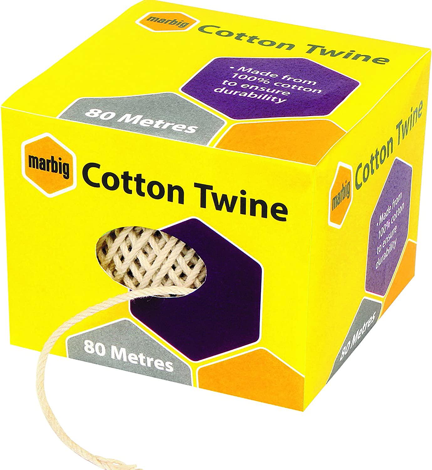 MARBIG(R), Marbig 845601A Twine Cotton 80M Natural