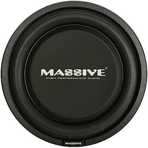 Massive Audio, Massive Audio UFO10, 10 Inch Shallow Subwoofer - High Powered 600 Watt Shallow Mount Subwoofer, (3 Inch Voice Coil Dual 4 Ohm) Low Profile Car Subwoofer with Deep Bass. Sold Individually