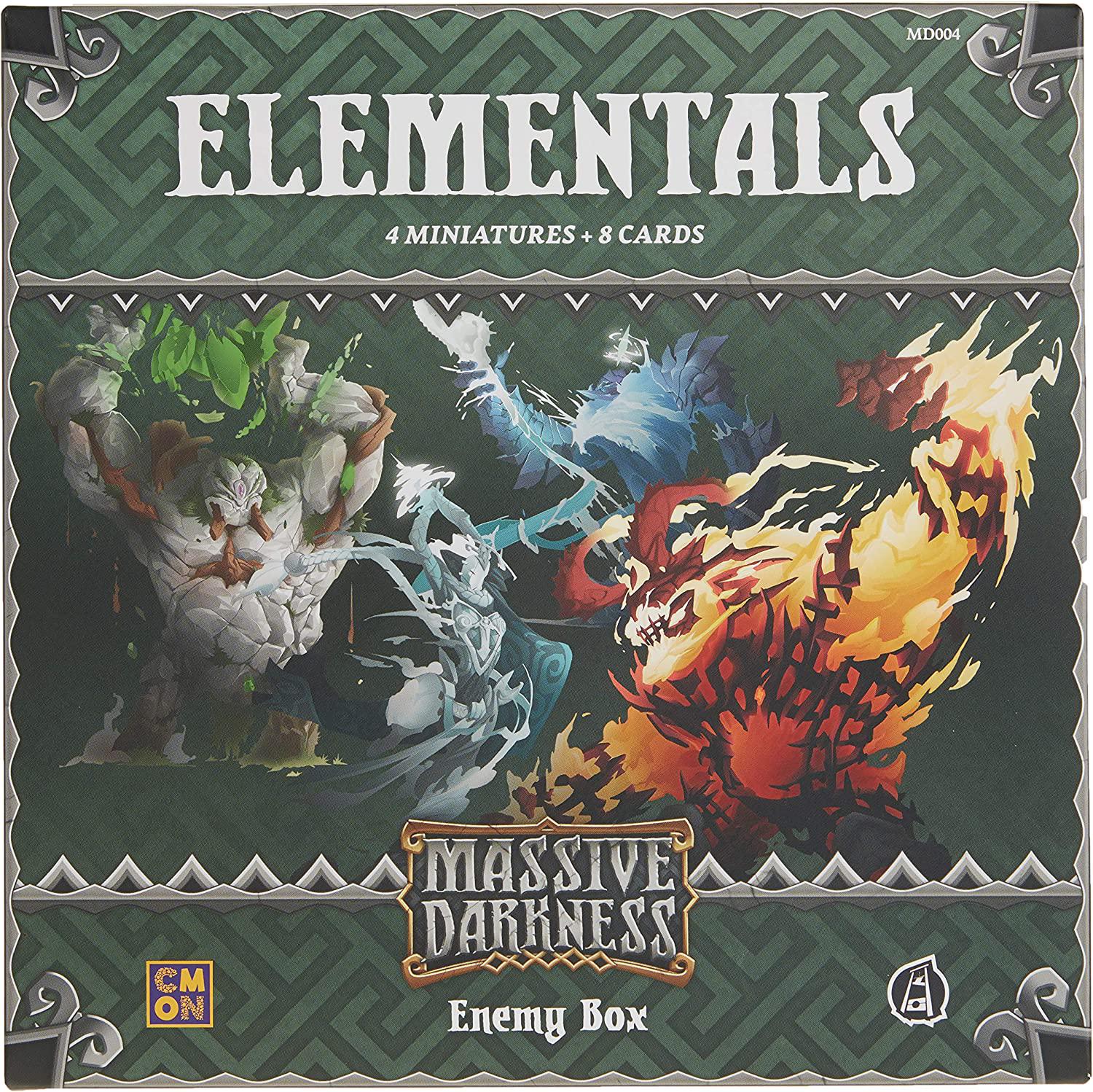 CMON, Massive Darkness Enemy Box Elementals Tabletop Game