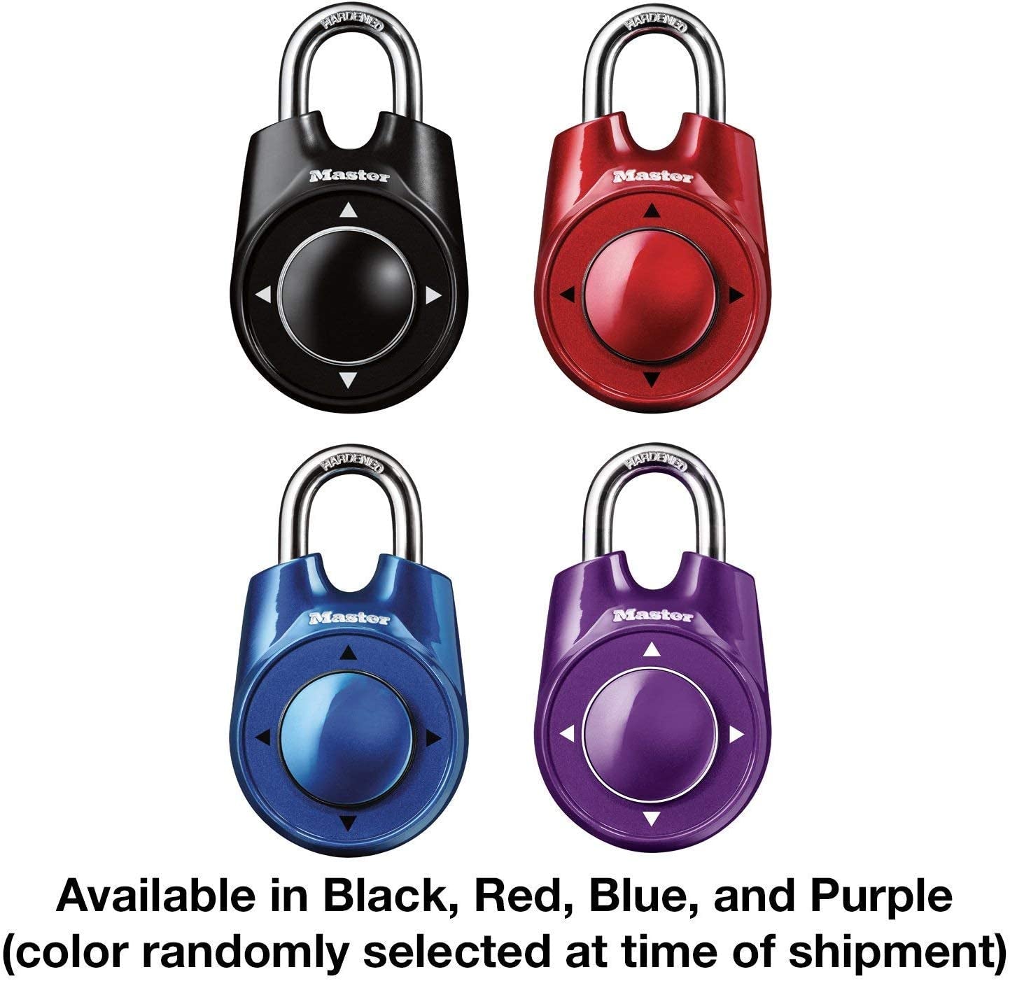 Master Lock, Master Lock 1500Id 4 Pack 2-1/8In. Wide Speed Dial Directional Combination Padlock