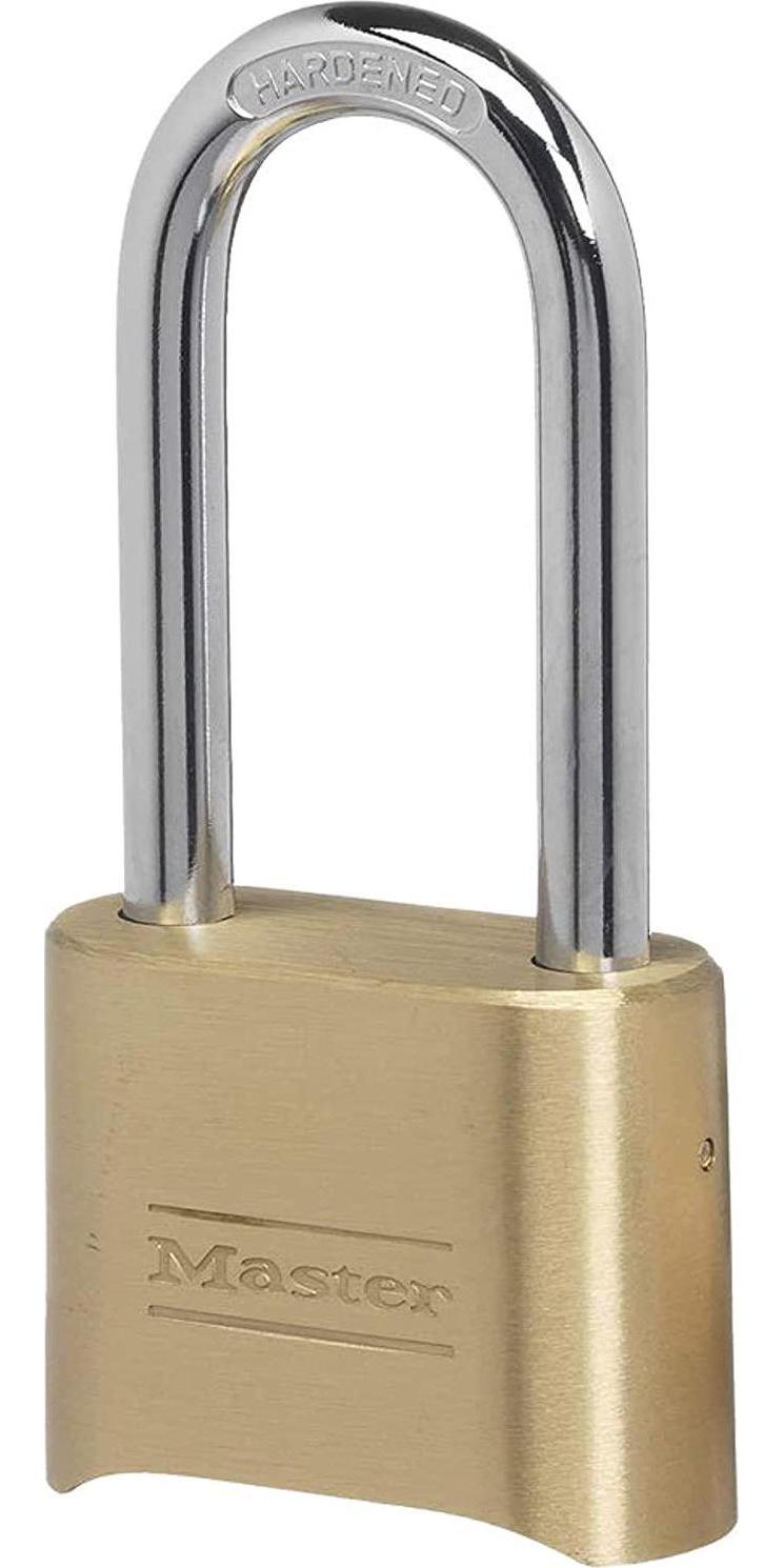 Master Lock, Master Lock 175DLHAU 51mm Wide Resettable Combination Brass Padlock with 57mm Shackle