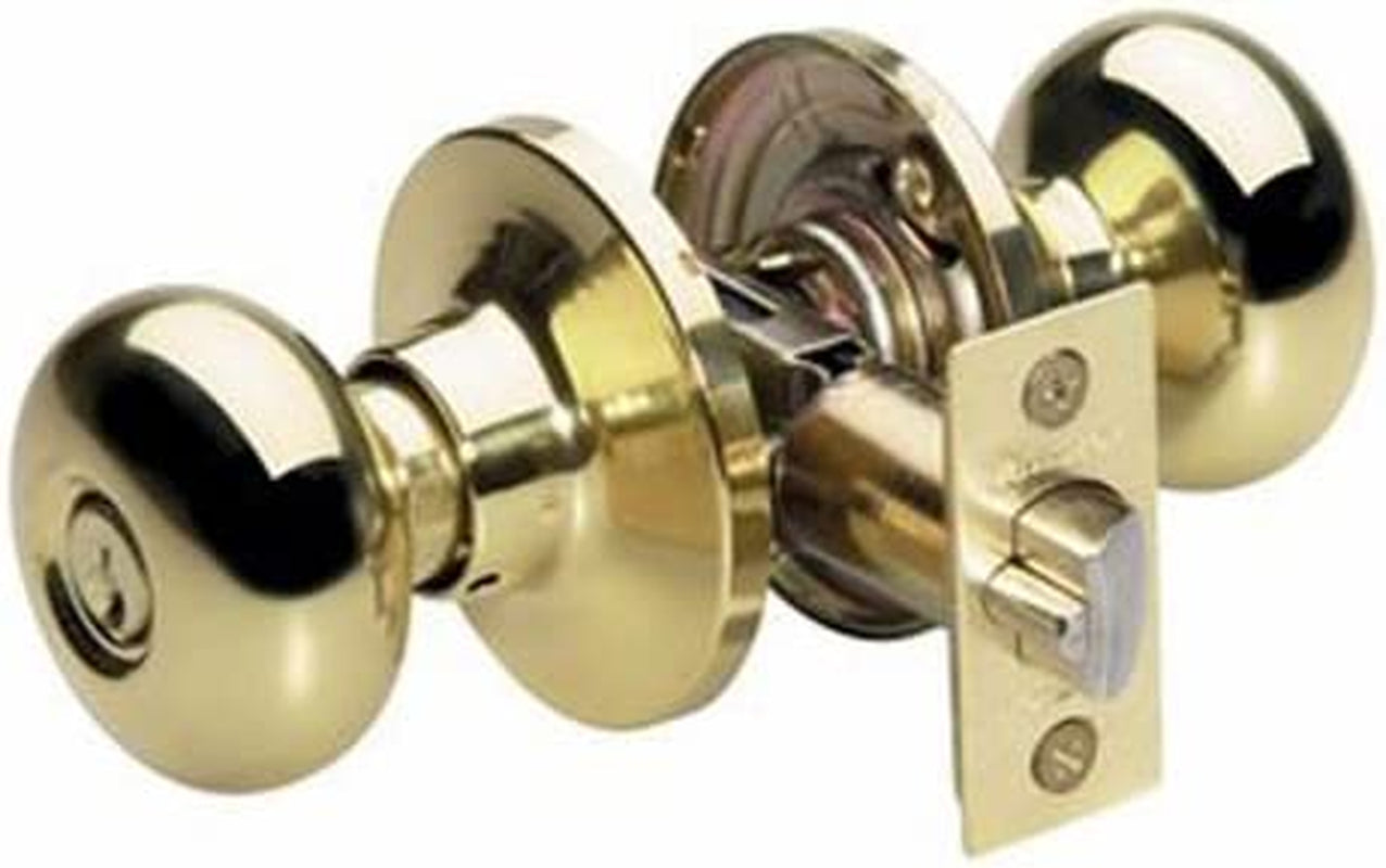 Master Lock, Master Lock Biscuit Keyed Entry Door Knob, BCO0103