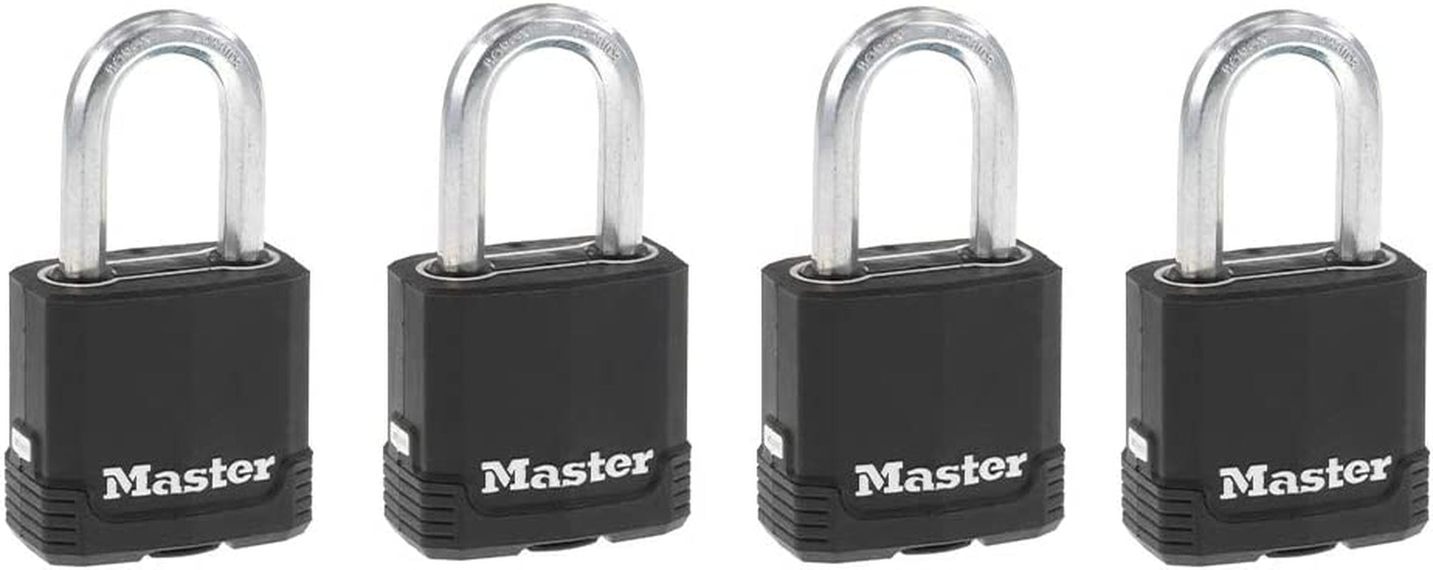 Master Lock, Master Lock M15XTLF Magnum Heavy Duty Outdoor Padlock with Key, 2 Pack Keyed-Alike