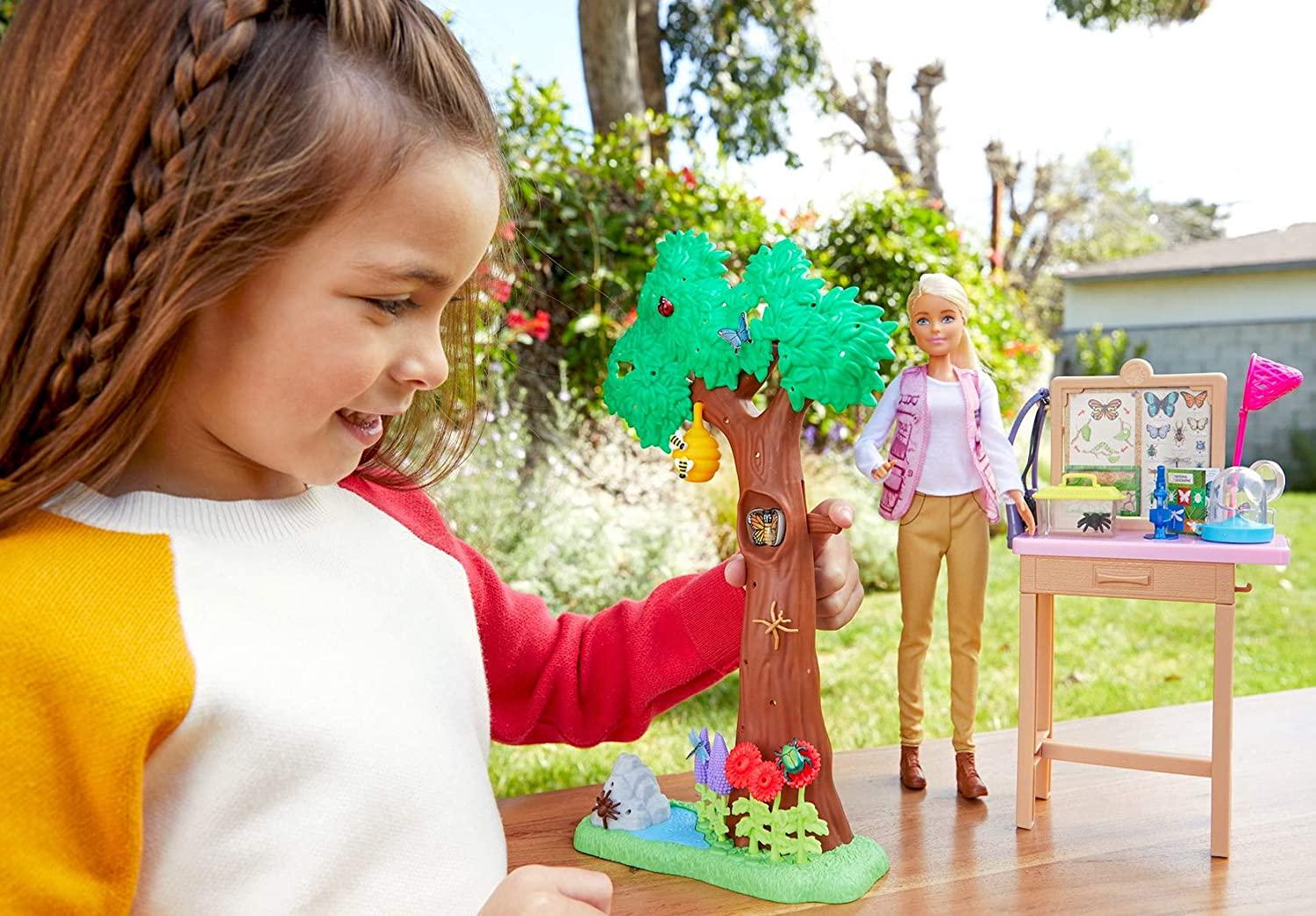 Barbie, Mattel - Barbie - Entomologist Doll and Playset