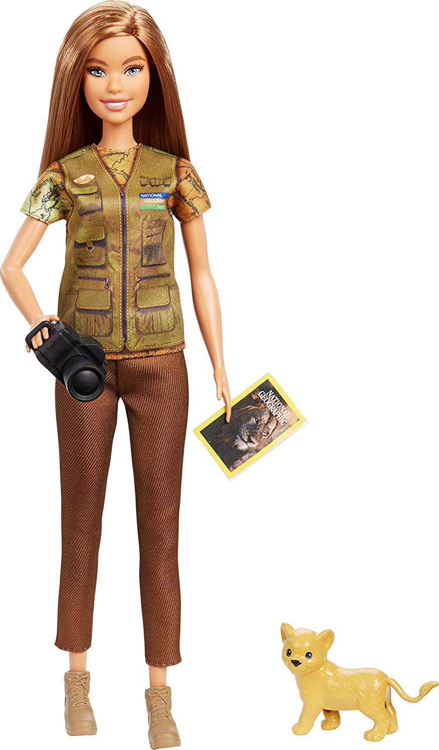 Barbie, Mattel - Barbie - National Geographic Photojournalist Doll, Brunette