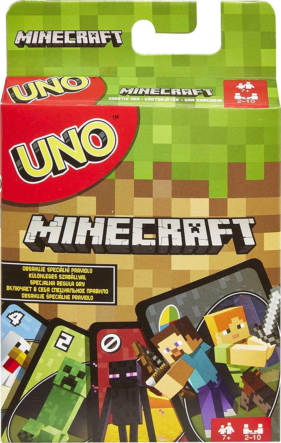 UNO, Mattel - Card Games - UNO Minecraft
