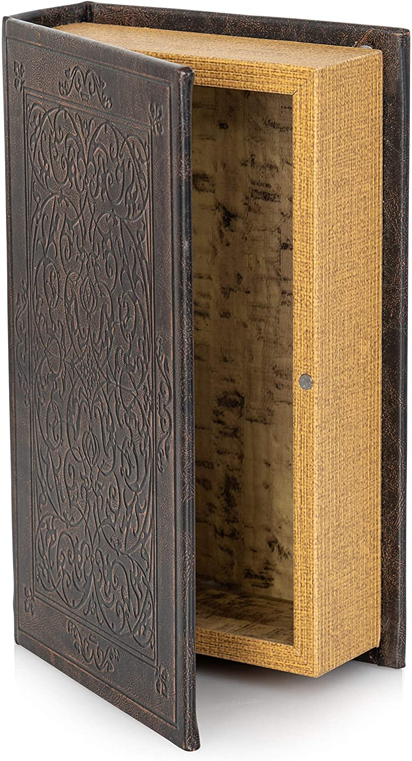 Maxam, Maxam Small Faux Book Safe, a Fun Way to Hide and Protect Your Valuables