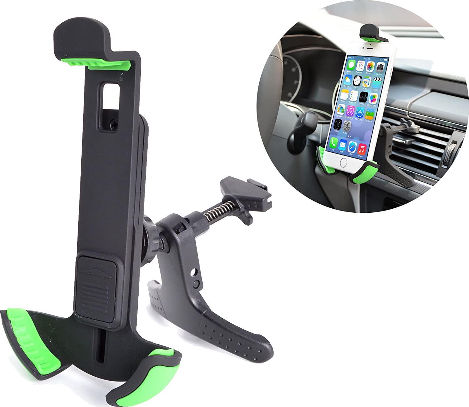 Maximalpower, MaximalPower Universal Smartphone/GPS Car Air Vent Mount Phone Holder for Smartphones - Retail Packaging - Black