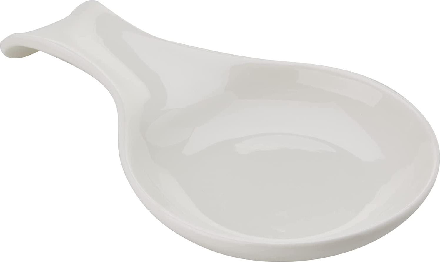 Maxwell & Williams, Maxwell and Williams White Basics Round Spoon Rest 23cm