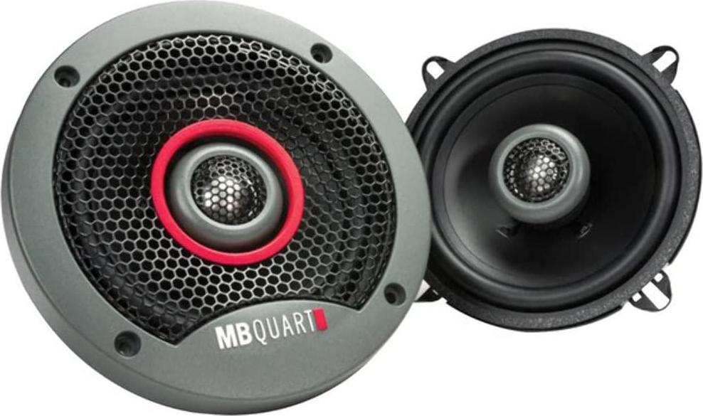 Maxxsonics, Maxxsonics FKB113 FKB113 MB Quart Formula 5.25 Inch 2 Way Coaxial Car Speakers, Gray, 5.25 inches