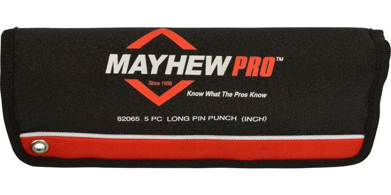 MAYHEW TOOLS, Mayhew Pro 62065 5Piece Pin Punch Set with Extra Long Pin Lengths