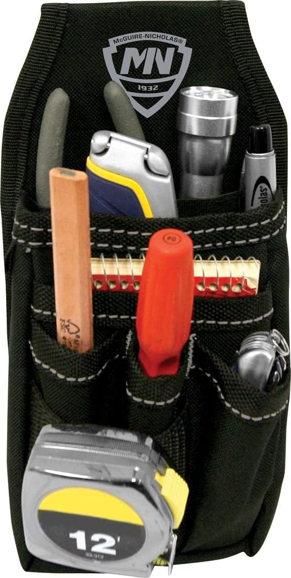 McGuire-Nicholas, McGuire-Nicholas Mini Organizer | Mini Organizer Pocket Attachment for Tool Belt | Durable and Compact Tool Holder