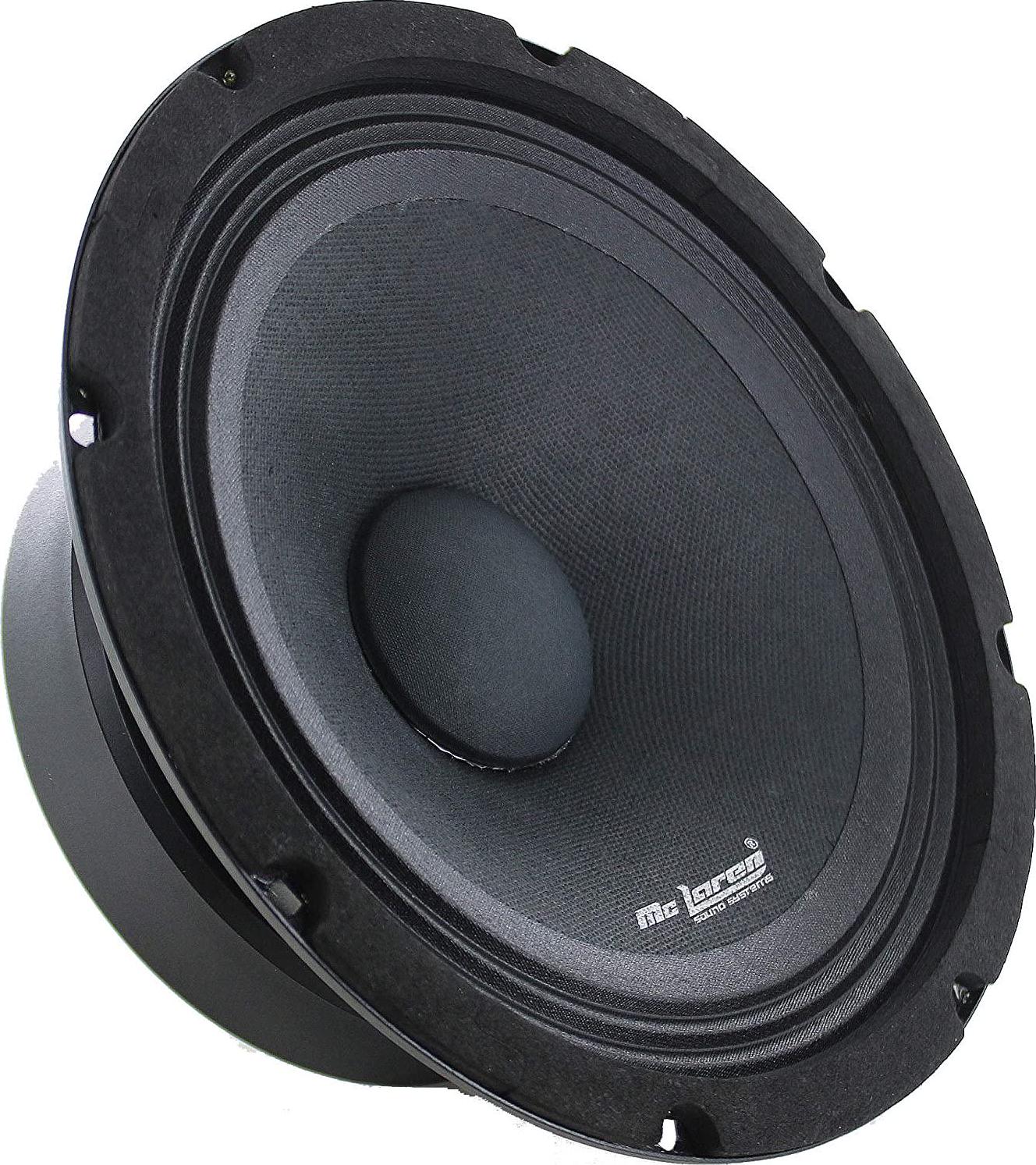 MC LAREN SOUND SYSTEMS, McLaren Sound MLM-8A 8 300W 8-Ohm Car Audio Midrange/Midbass Speaker