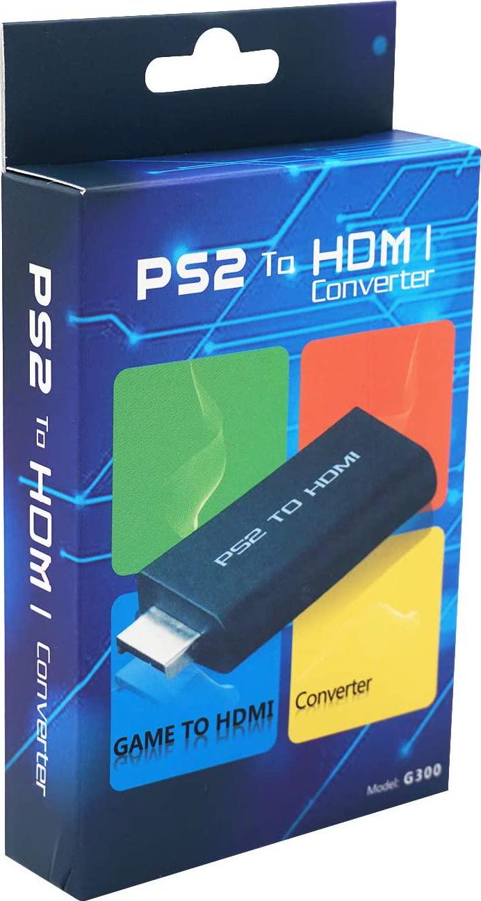 Mcbazel, Mcbazel PS2 480i 480p 576i Display Mode to HDMI Converter Video Adapter for HDTV HDMI Monitor with 3.5mm Audio Output