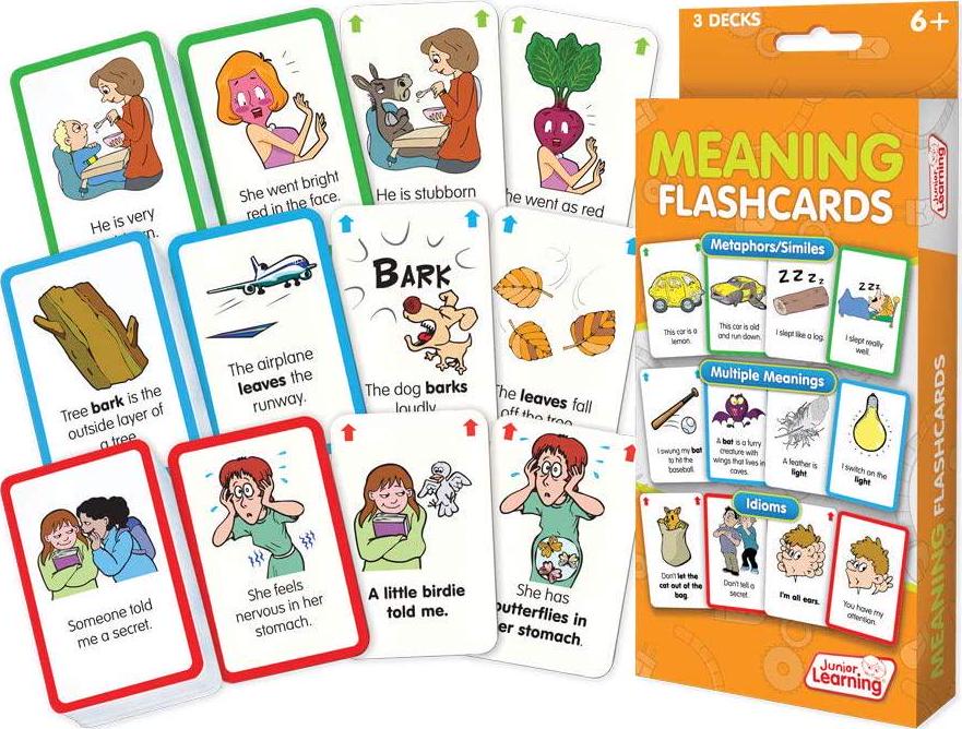 Junior Learning, Meaning Flashcards