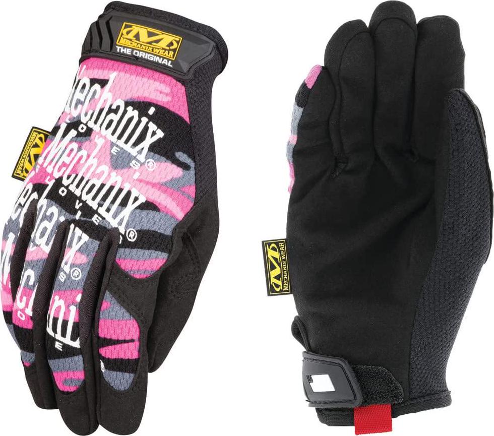 Mechanix Wear, Mechanix Wear - Women's Original Pink Camo Gloves (Medium, Pink Camouflage)