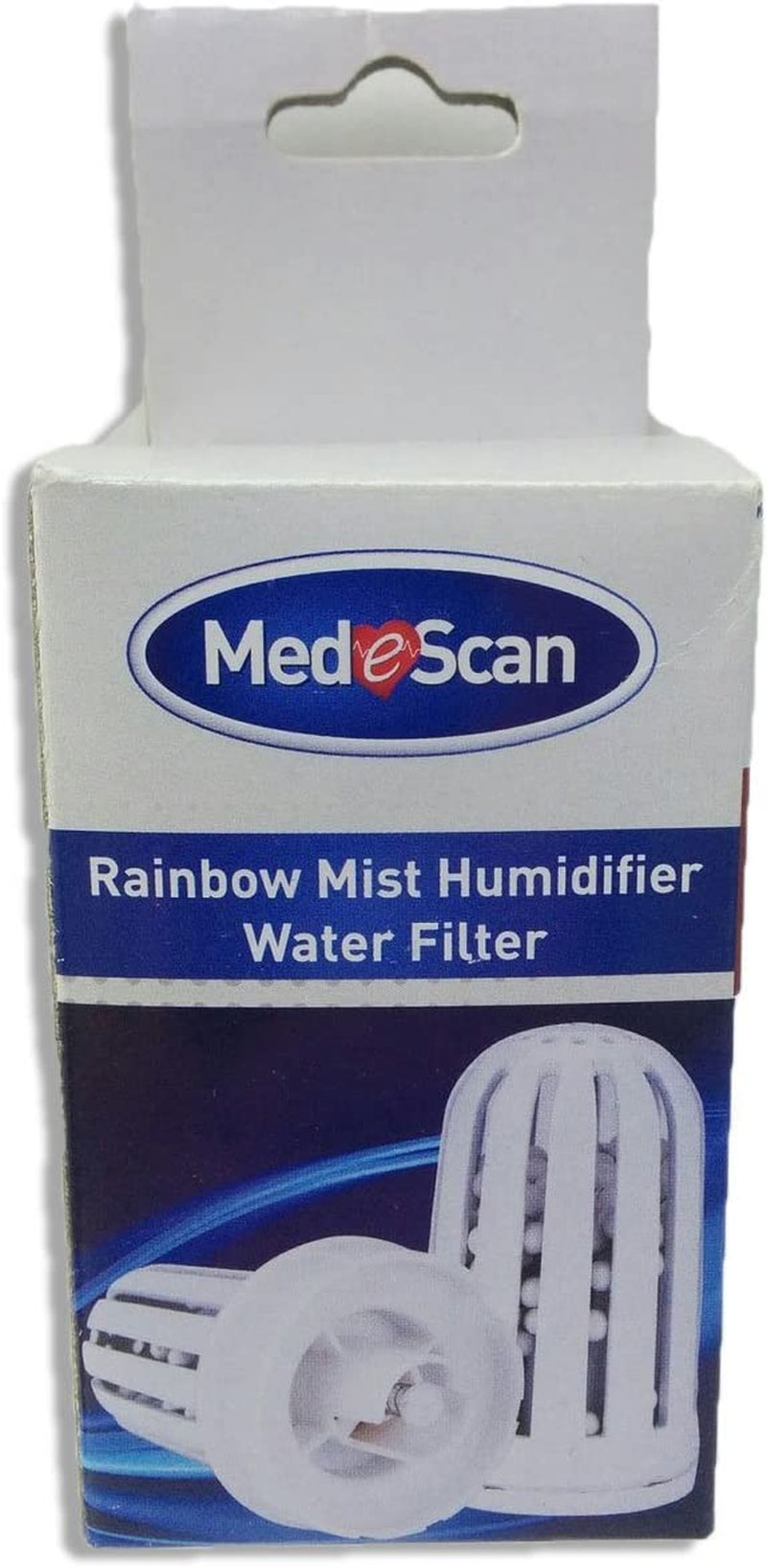 MEDESCAN, Medescan Rainbow Mist Water Filter for Air Humidifier Aroma Day/Night Vaporiser