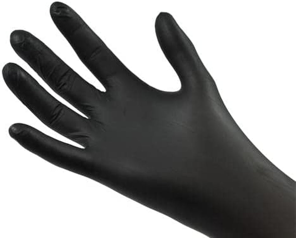 Medicom, Medicom Safe Touch Nitrile Powder Free Gloves, Medium Black. 100 Count, 1138C