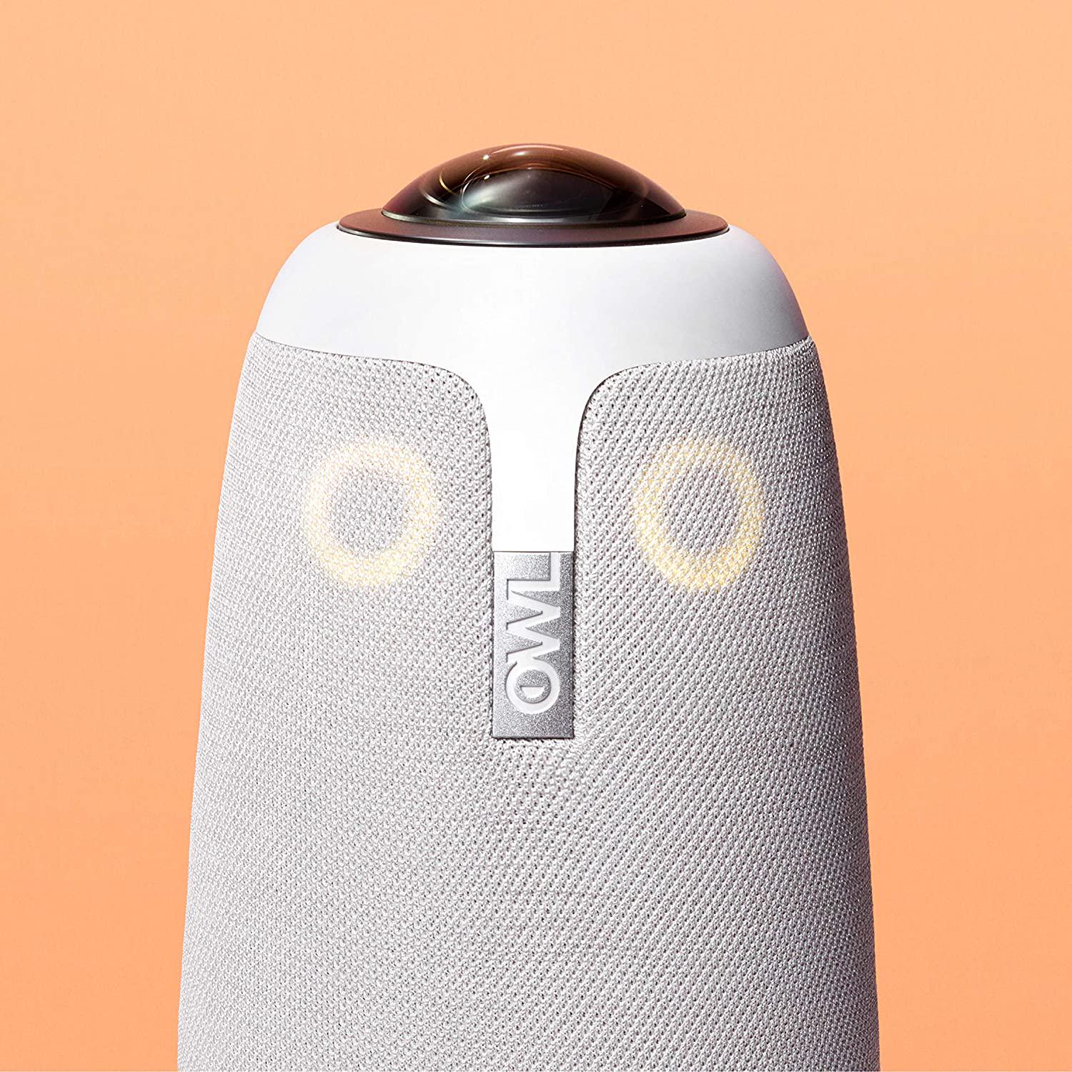 Owl Labs, Meeting Owl Pro - 360-Degree, 1080p HD Smart Video Conference Camera, Microphone, and Speaker (Automatic Speaker Focus and Smart Zooming and Noise Equalising) - Works with Zoom, MS Teams, Slack and more