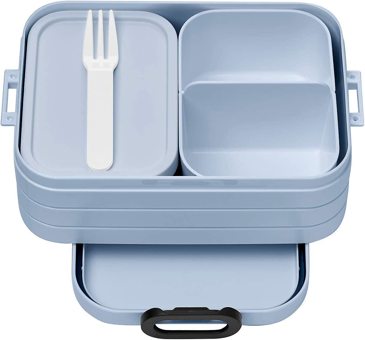Mepal, Mepal 107632113800 Bento Lunch Box Take a Break midi-Nordic Blue, Polypropylene